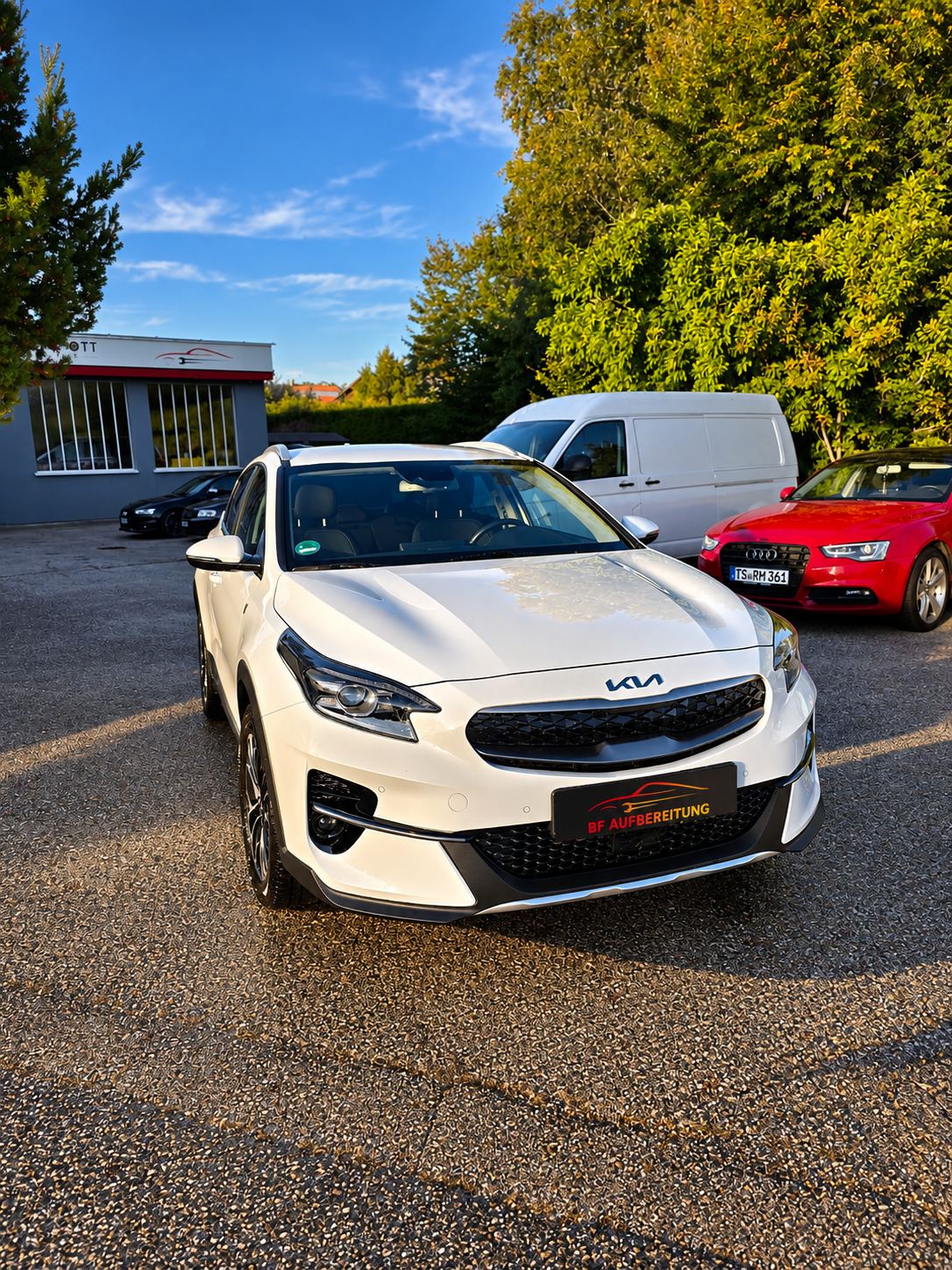 Kia XCeed nach der Fahrzeugaufbereitung bei BF Aufbereitung